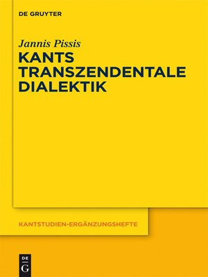 cover image of Kants transzendentale Dialektik